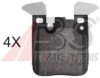 BMW 34216876422 Brake Pad Set, disc brake